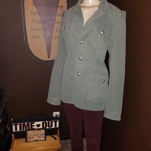 #38🎊3/10/23 @7:30pm cst 💚Sexy Green M Cloth Logic Coat